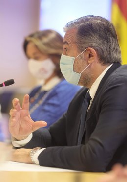 El consejero de Justicia, Interior y Víctimas en funciones de la Comunidad de Madrid, Enrique López