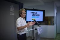 Simón destaca el "muy lento" descenso de la transmisión y cree que seguirá así en las próximas semanas