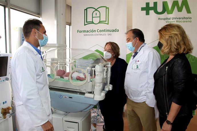 Inauguración de las Jornadas de Simulación Clínica y Virtual en el Hospital Virgen Macarena de Sevilla