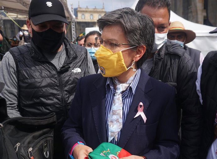 Archivo - La alcaldesa de Bogotá, Claudia López
