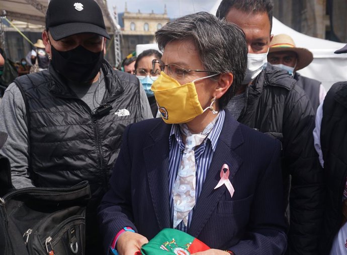 Archivo - La alcaldesa de Bogotá, Claudia López