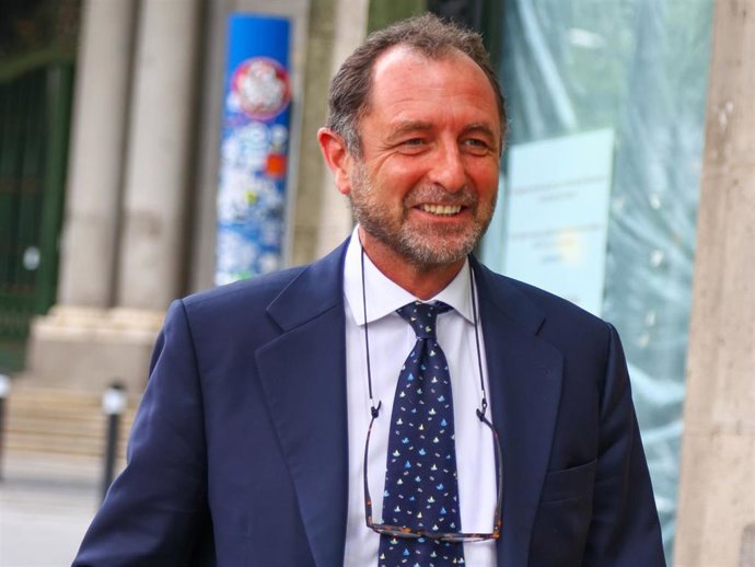 Luis Gasset, de lo más sonriente