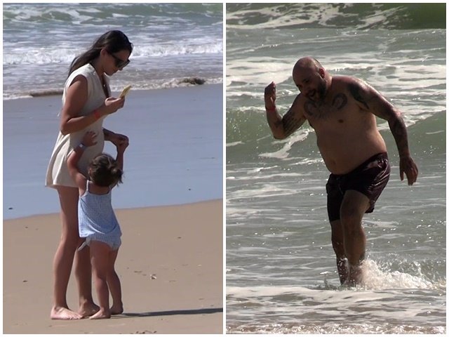 Irene Rosales y Kiko Rivera, días de playa en familia