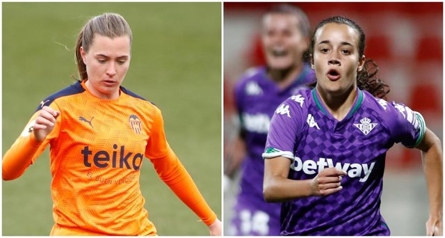 Anna Torroda (Valencia) y Rosa Márquez (Betis)