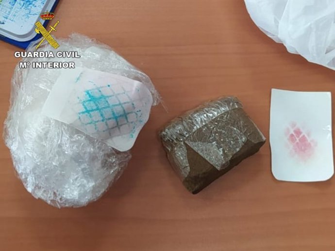 Droga incautada a dos personas en la A-4 en Ciudad Real