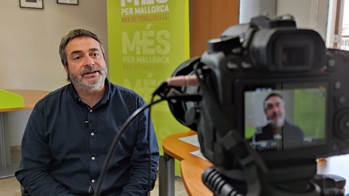 Archivo - El diputado de MÉS per Mallorca Joan Mas.