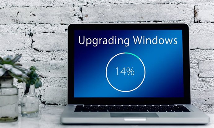 Actualizaciones en un ordenador Windows.
