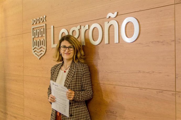 La concejala del Grupo Municipal de Ciudadanos en el Ayuntamiento de Logroño, Rocío Fernández