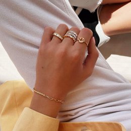 Anillos de oro Lina Kort