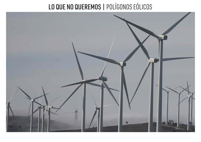 Archivo - Parque eólico