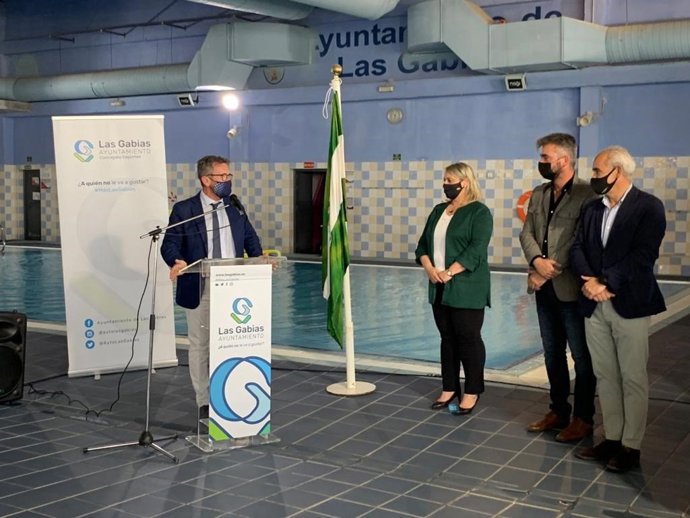 Estreno de sistema antiahogamiento en la piscina cubierta de Las Gabias