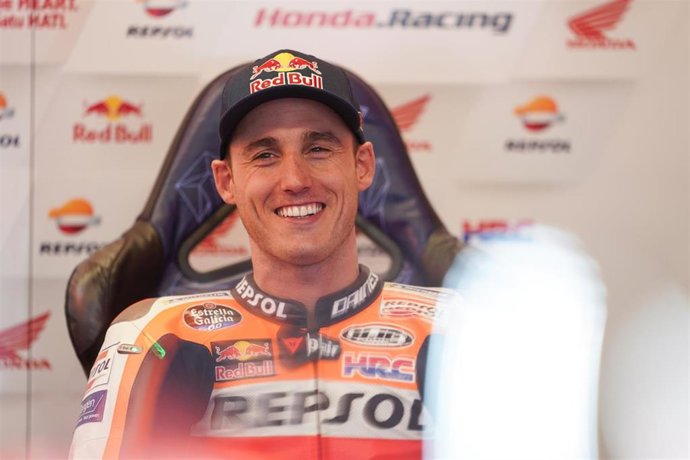 El piloto de MotoGP Pol Espargaró (Repsol Honda Team) en Le Mans