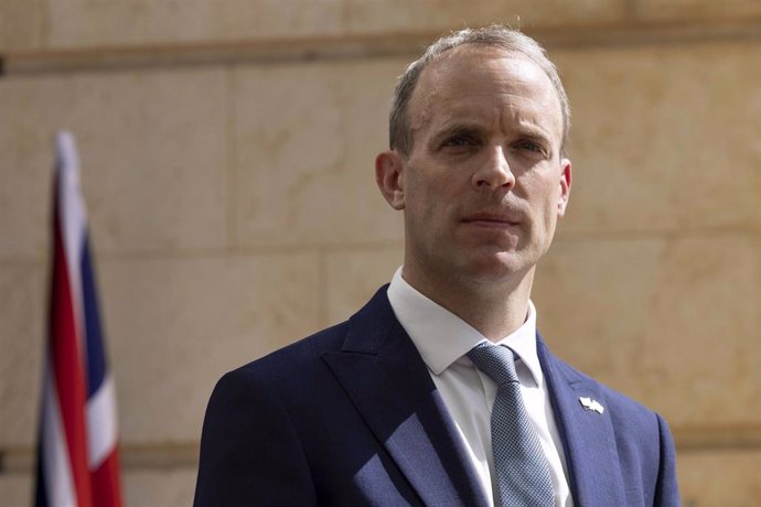 El ministro de Exteriores de Reino Unido, Dominic Raab