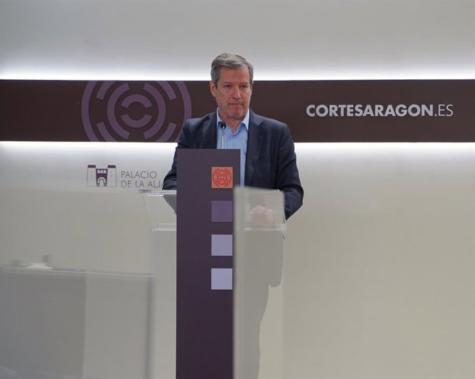 El líder de Cs Aragón, Daniel Pérez Calvo.