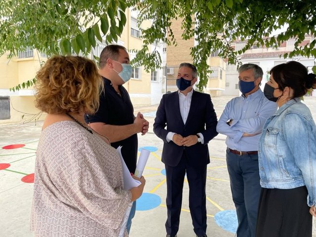 Visita al colegio Virgen de la Villa.