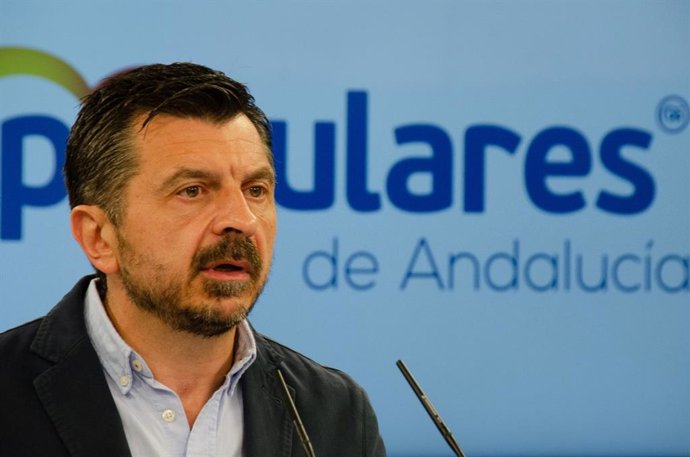 El vicesecretario general del PP-A, Toni Martín, en una foto de archivo.