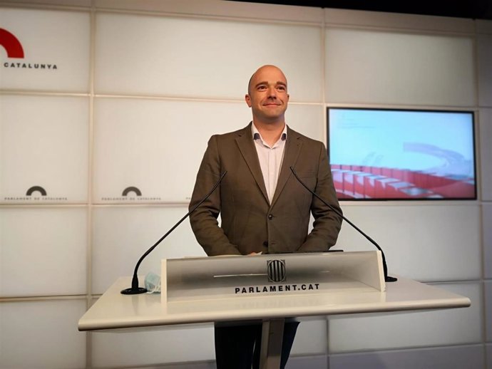 El portavoz adjunto del PSC-Units en el Parlament, Raúl Moreno