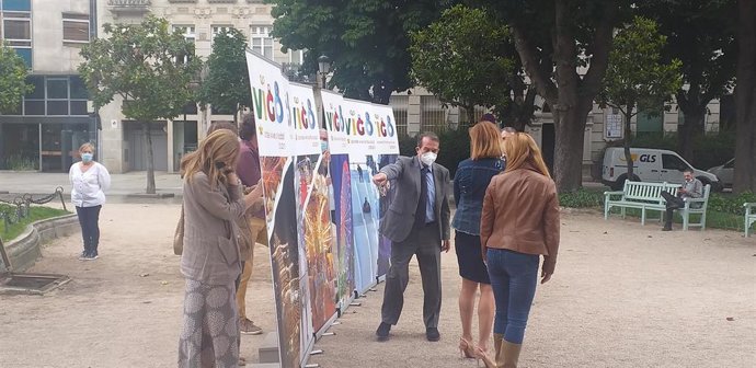 El alcalde de Vigo, Abel Caballero, presenta la programación de actividades de Navidad, el 1 de junio de 2021.