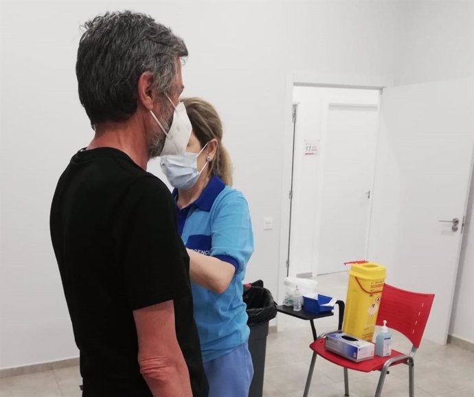 Vacunación contra el covid-19 en Almería