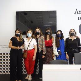 Presentación de la representación de la Casa de Bernarda Alba en el Teatro Isabel la Católica de Granada