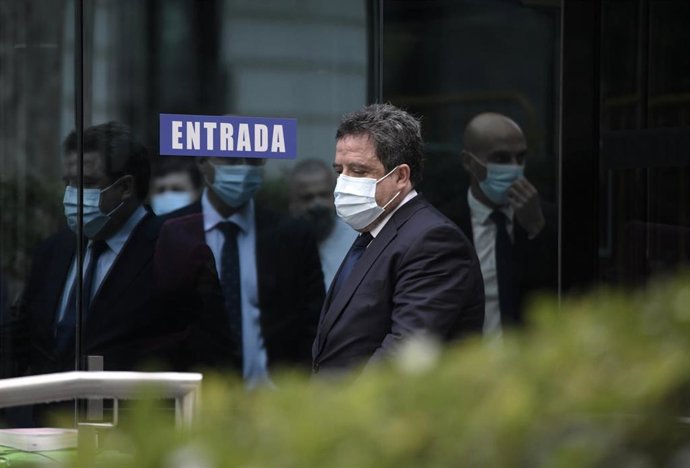 Manuel Ollé, abogado defensor del líder del Frente Polisario Brahim Gali, a su llegada a la Audiencia Nacional el día en el que declara por videoconferencia su defendido, a 1 de junio de 2021, en Madrid, (España). Brahim Ghali, quien se encuentra ingres