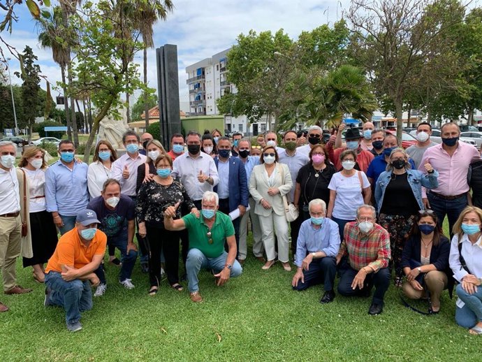 Acto de Juan Espadas en Isla Cristina (Huelva).