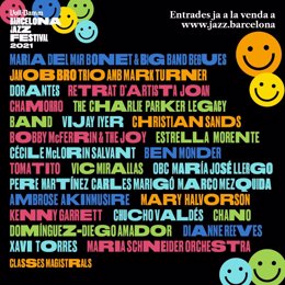 Cartel del 53 Voll Damm Festival de Jazz de Barcelona