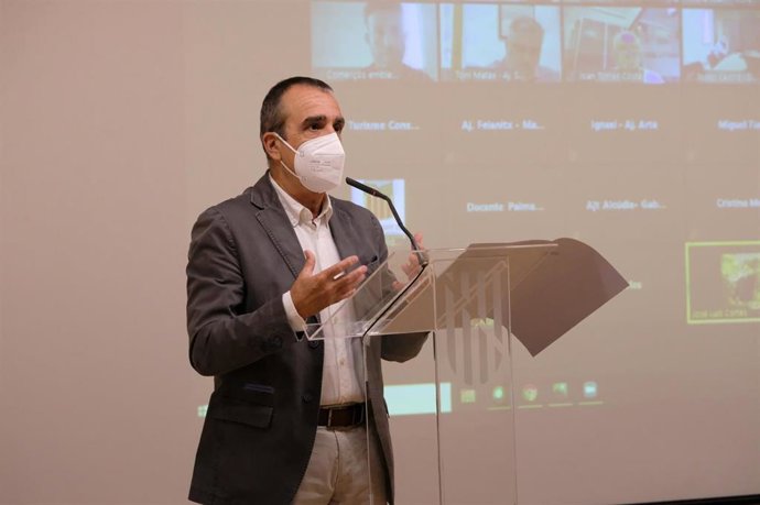 El vicepresidente y conseller de Transición Energética, Sectores Productivos y Memoria Democrática, Juan Pedro Yllanes.