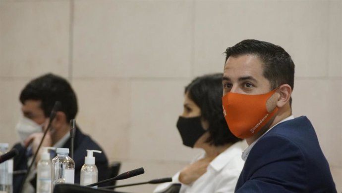 El portavoz de Cs Huesca, Christian Royo.