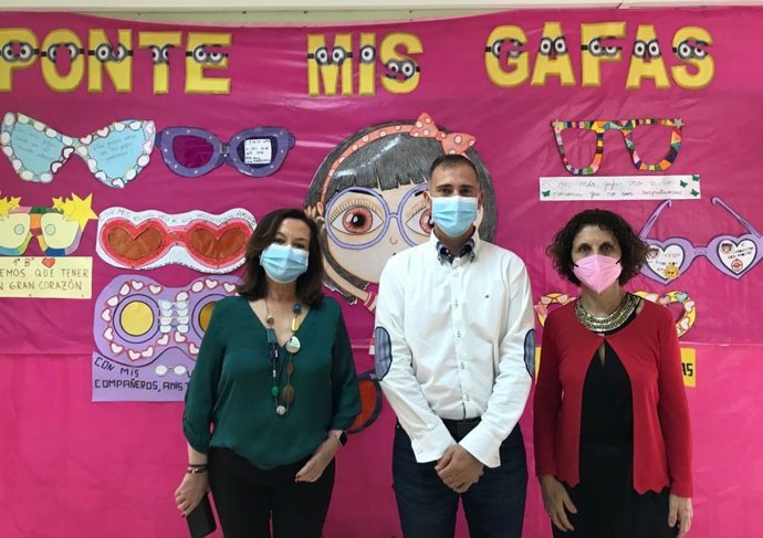 Jiménez en el CEIP Ave María del Diezmo