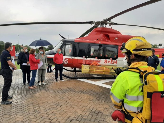 Presentación de la campaña contra los incendios forestales en el verano de 2021.
