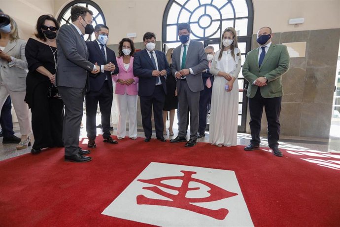 Inauguración de la remodelación del Gran Teatro de Huelva.