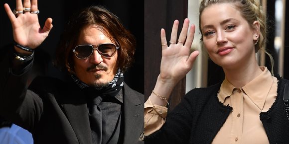 7. Guerra entre fans de Johnny Depp y Amber Heard en redes por una noticia falsa que se hace viral