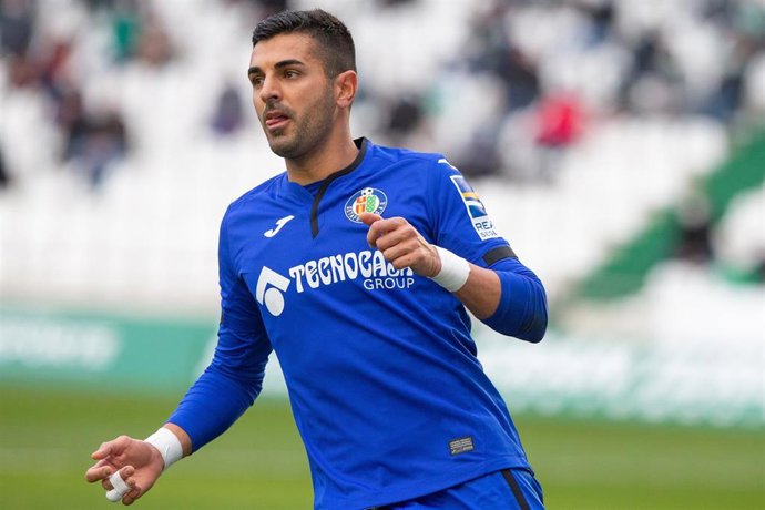 Archivo - Ángel Rodríguez, jugador del Getafe