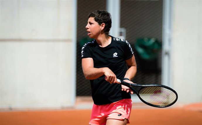 Carla Suárez en Roland Garros