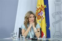 Yolanda Díaz pide prudencia y lamenta el ruido ante la salida del líder del Frente Polisario