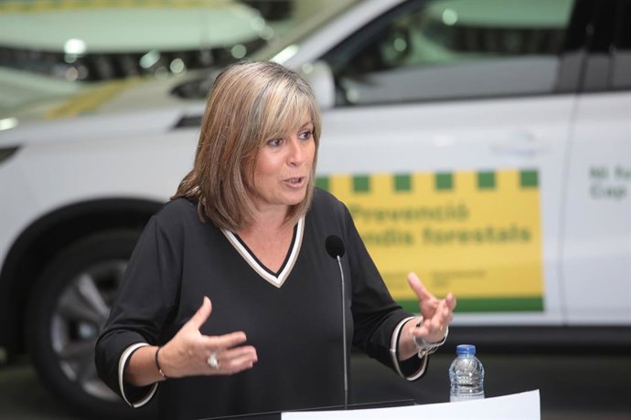 Archivo - La presidenta de la Diputación de Barcelona, Núria Marín. Foto de archivo.