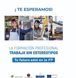 Campaña para favorecer la incorporación de alumnas de Formación Profesional a sectores masculinizados