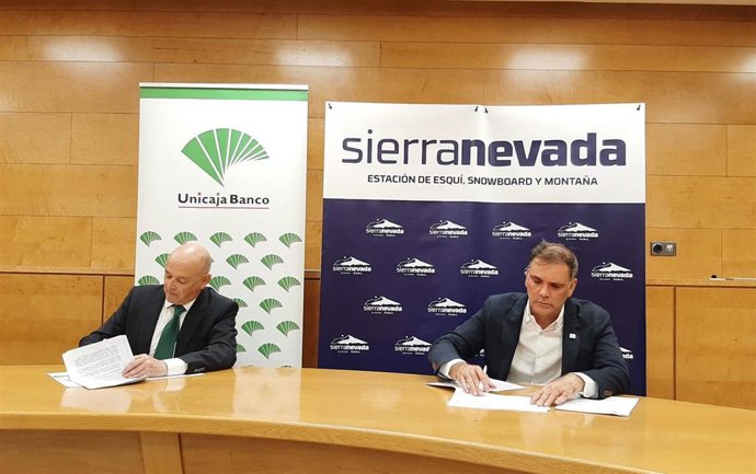 Firma de acuerdo entre Unicaja Banco y Cetursa Sierra Nevada