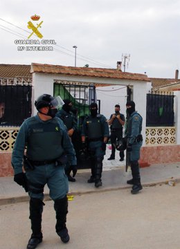 Guardia Civil desmantela un activo punto de venta de droga en San Javier