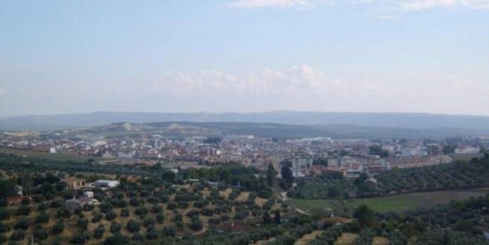 Vista del municipio de Bailén (Jaén)