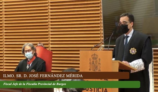 José Fernández Mérida, fiscal provincial de Burgos.