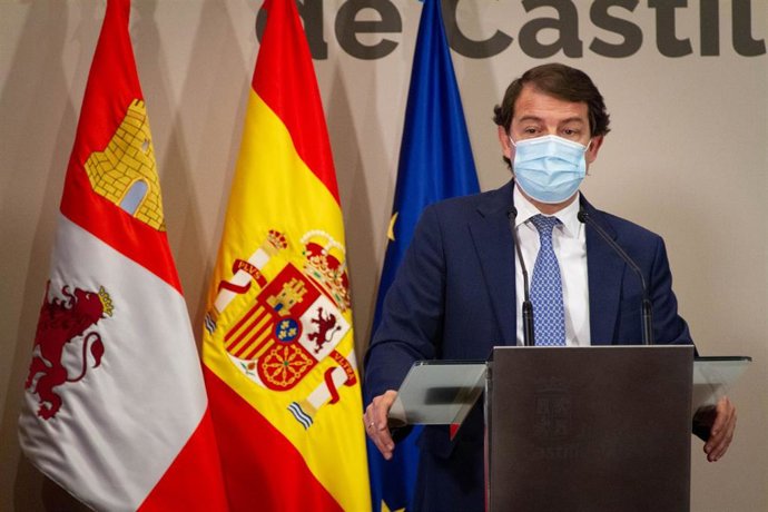 El presidente de la Junta de Castilla y León, Alfonso Fernández Mañueco.