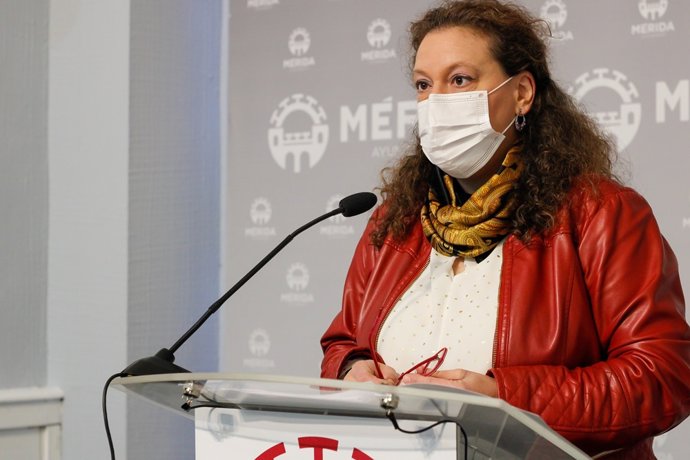 La portavoz del equipo de gobierno del Ayuntamiento de Mérida, Camen Yáñez