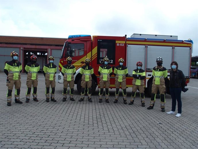 Nuevos trajes de Bomberos de Logroño