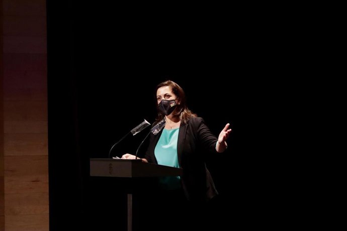 La presidenta del Gobierno, Concha Andreu