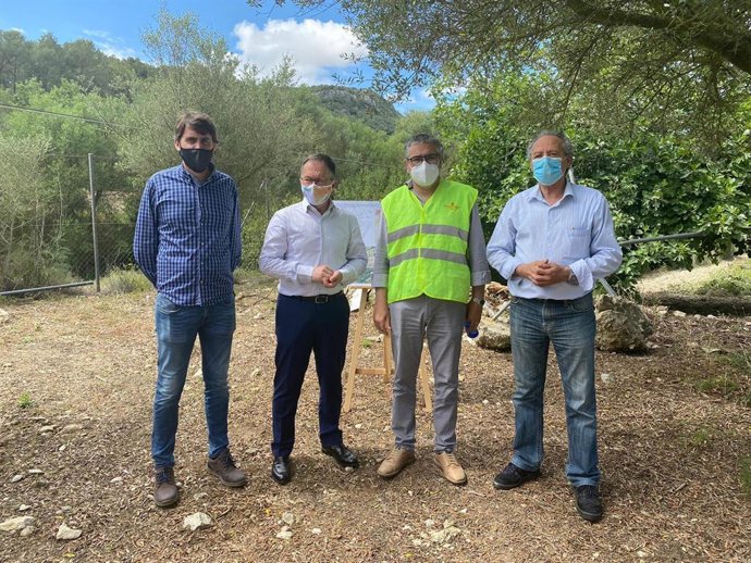 Comienzan las obras de uno de los tres puntos de adelanto que permitirán mejorar la línea de tren Palma-Manacor.