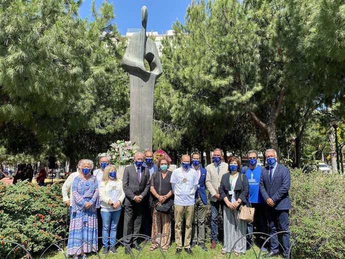 Conmemoración del Día del Donante en Málaga capital