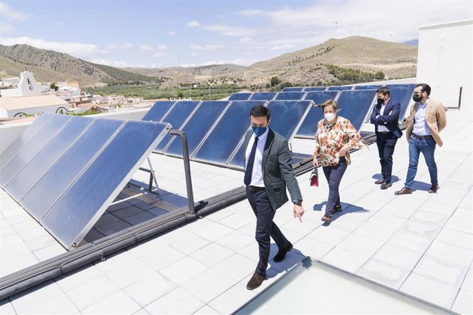 El presidente de la Diputación de Almería visita Las Tres Villas