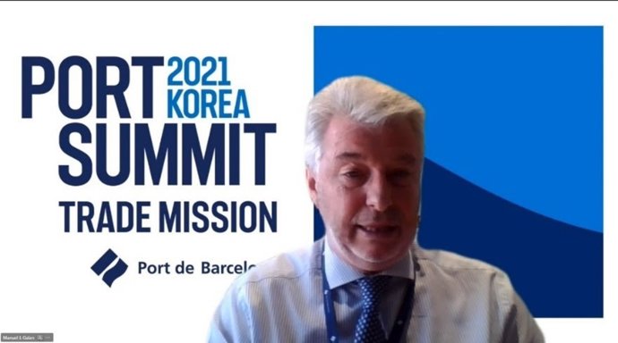 El responsable de relaciones externas del Puerto de Barcelona, Manuel Galán